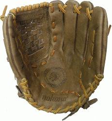 a Banana Tan Fastpitch BTF-1300C Softball Glove Right Handed Throw  A long-time Nokona favorite N